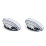 Motorbike Mirror 2PCS Car Blind Spot Mirror Frameless Auxiliary Rearview Mirror Auto Motorcycle Universal Wide Angle Adjustable
