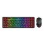 Redragon S162 Rgb 3-MODE Wireless Mechanical Gaming Keyboard And Mouse Combo - Black