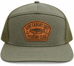 Mens 7 Panel Cap Fishing Club