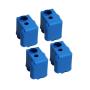 4X Heat Block Silicone Socks For Fdm 3D Printer Printing Nozzle To Maintain Temperature Against Wind 4 Pieces