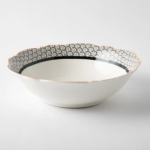 Jenna Clifford - Midnight Bloom Salad Bowl 23CM
