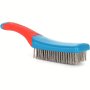 Stainless Steel Wire Brush For Rust Removal Paint Scrubbing Cleaning Metal Rust