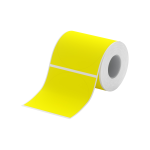 NB799 - Niimbot - B1 B21 B3S B4 - 50X50MM - 145 Yellow Round Removable Labels