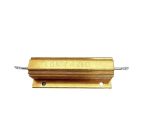 RX24 Series 100W Gold Aluminum Case Resistor 1R 2R 4R 8R 100R Industrial-grade For Automotive industrial Control 4R