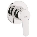 Grohe Bau Edge – Concealed Bath & Shower Mixer + Trimset
