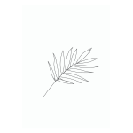 Handrawn Line Art Print 8