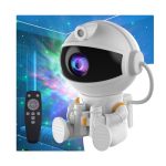 Astronaut Galaxy Night Light Projector For Bedroom - Star Lights Ceiling Projector With Remote Control & Timer Upgrade LED Starr