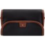 Clicks Mens Charcoal Canvas Hanging Toiletry Bag