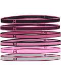 Women's Ua MINI Headbands - 6 Pack - BLACK-011 Osfa