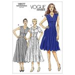 Vogue Patterns V8577 Misses' Dress Size Ff 16-18-20-22