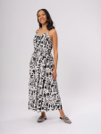 Abstract Print Maxi Dress - XXL Assorted