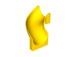 Parts Slide Playground 6 X 6 X 6 Curved 90 Degrees 28387 - Yellow