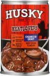 Husky Chunks In Gravy Beef Steak Flavour Beef 12 X 385 G Wet Adult Senior Young Dog Food