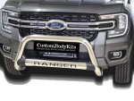 Ford Ranger New Gen 2023+ Nudge Bars Oval Cross Member Stainless Steel Asb