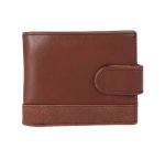Bellade Men's Bi-fold Slim Pu Leather Wallet P006