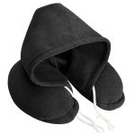 Neck Pillow With Hood Neck Support Pillow For Travel And Office Use