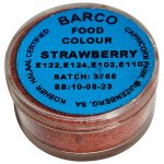 Barco Strawberry Food Colour 10ML Blue Label