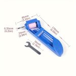 High-efficiency" Compact Drill Bit Sharpener - Portable Handheld Electric Drill Grinder With Durable Corundum Wheel For Iron Dri