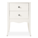 @home Scarlet Pedestal White Lacquer
