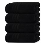 Tens Towels Pack Of 4 Soft Bath Towels 100% Cotton 27 X 54 Inches Lightweight & Quick-dry Ideal For Daily Bathroom Use Practical