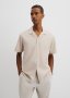Australian Cotton Textured Short Sleeve Shirt