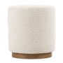 @home Swoon Ottoman Boucle Natural 40CM