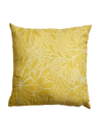 Yellow Patterned Scatter Cushion - 45 X 45 Cm Yellow