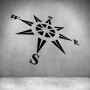 Compass - Matt Silver / L 1000 X H 730MM