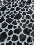 Printed Fluffy Fleece Jacquard