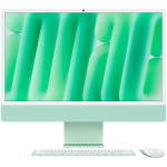 Apple 24-INCH Imac With Retina 4.5K Display: M4 Chip With 8CORE Cpu And 8CORE Gpu 16GB 256GB SSD - Green Model A3247