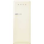 Smeg 270L Retro Cream Fridge - FAB28RCR6