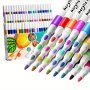 36 Colors Acrylic Paint Pens For Rock Painting Water Based Paint Markers For Stone Glass Easter Egg Wood And Fabric Painting-no Toxic No Odor