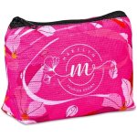 Pre-printed Sample Hoppla Leanne Recycled Pet Stitch-bond MINI Toiletry