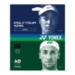 Polytour Spin 16L 1.25 Mm Tennis Strings Black