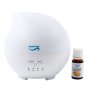 Crystal Aire Aroma Raindrop Diffuser With Night Light & 10ML Sweet Orange Essential Oil