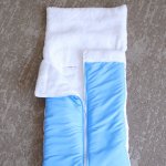 3-IN-1 Snuggle Baby Sleeping Bag Dog Blue Dachshund Party Adventures