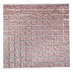 Metallic Texture Soft Pink Mosaic Tiles Sheet Size 30X30CM