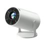 4K Ultra HD Wi-fi Projector With 180 Degree Rotatable Projection - White