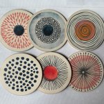 6PCS Summer Fruit Art Coaster Set - Heat-resistant Non-slip & Decorative Table Mats For Home Office & Parties - 10.01CM Square