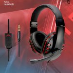 For PS4 XBOX-ONE PC HEAD-MOUNTED Headphones Mobile Computer Game Heavy Bass Headset Model 7262