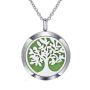 Oil Diffuser Stainless Steel Locket Necklace + X5 Refill Pads