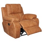 Calgan Lyla Exotic Genuine Leather 3 Piece 2 Action With Console Naku Butterscotch