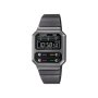 Casio Vintage Digital Grey Stainless Steel Sports Men's Watch A100WEGG-1A