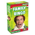 Aquarius Elf Family Bingo Game - Officially Licensed Christmas Movie Party Game For Kids And Adults Ages 8+ 2-18 Players For Tee