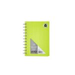 A6 Wirobook 80PG Neon Yellow