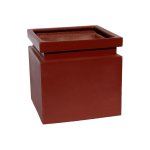 Square Pot With Top Indent