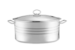 Table Pride 15L Stainless Steel Shallow Pot