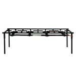 4 Burner Gas Stone Boiling Table