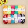 12PCS Wool Handmade Diy Woven Paste Painting Handmade Material Wool Crochet Slippers Cushion Blanket Yarn