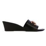 Link Buckle Wedge -black